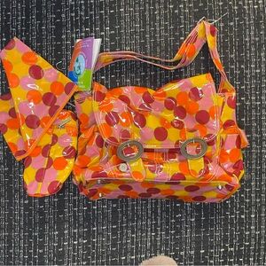 Colorful Polka Dot Handbag Set